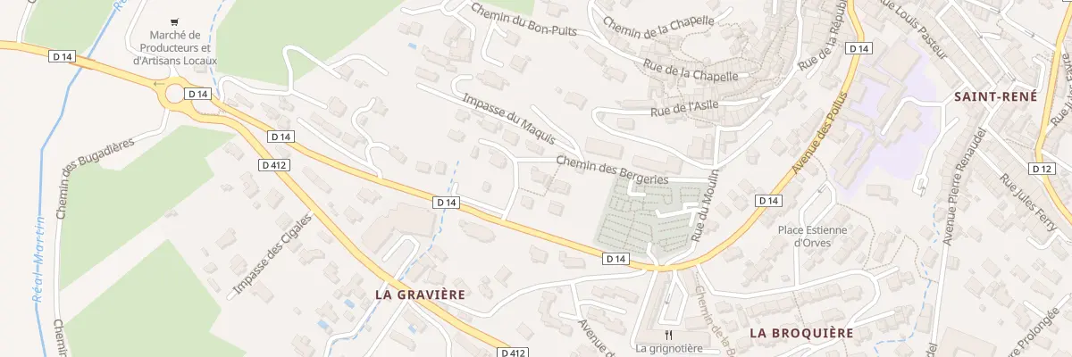 Plan du 4 Imp du Cabri à Pierrefeu-du-Var