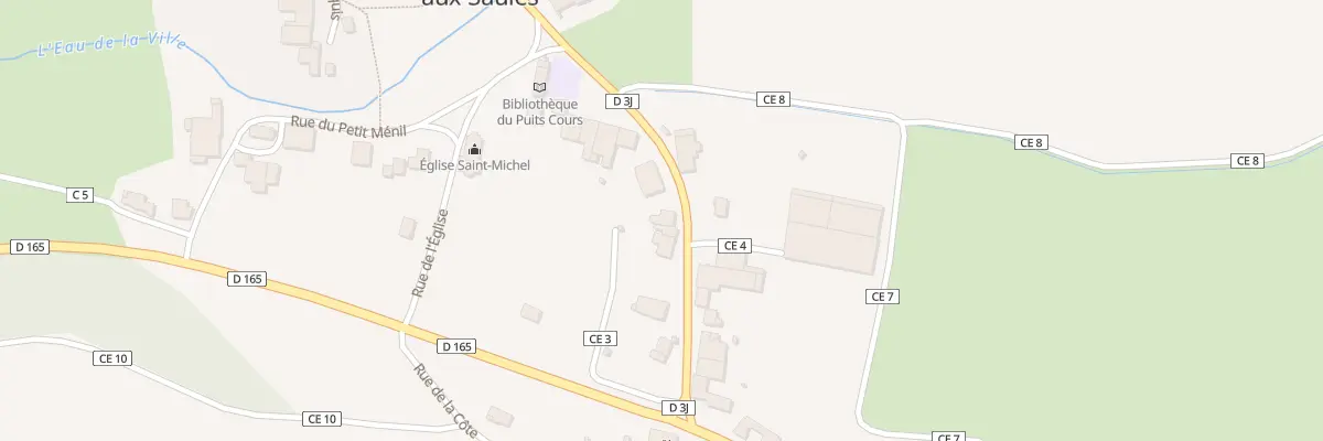Plan du 131 Rue du Grand Ménil à Bainville-aux-Saules