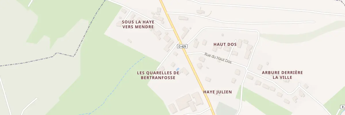 Plan du 11 Rue de la Gare à Hymont
