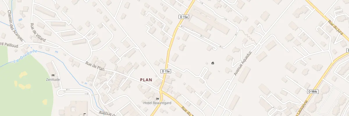 Plan du 66 Rue Guy de Maupassant à Divonne-les-Bains