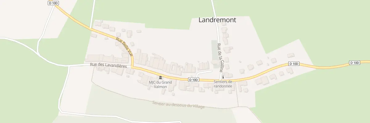 Plan du 20 Rue Marcellin Munier à Landremont