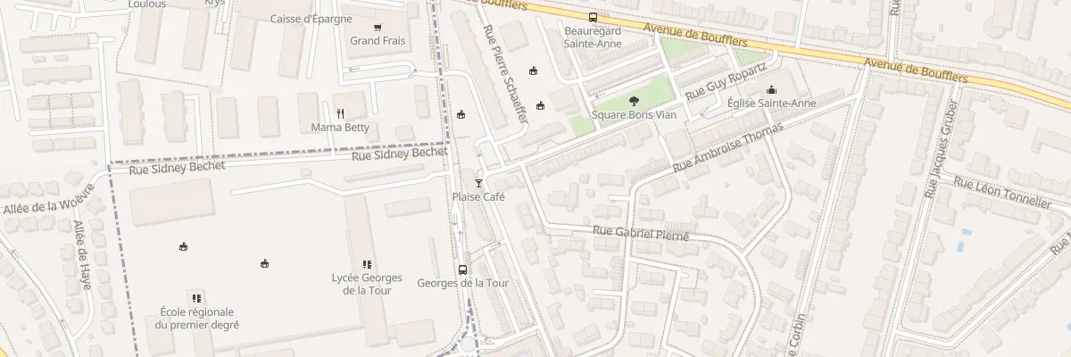 Plan du 41 Rue Guy Ropartz à Nancy