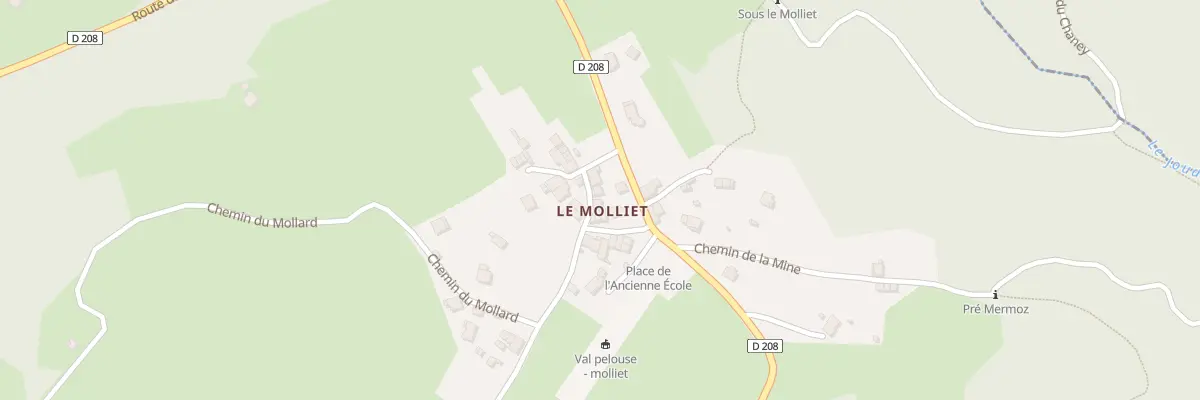 Plan du 65 Pass du Calvaire à Arvillard
