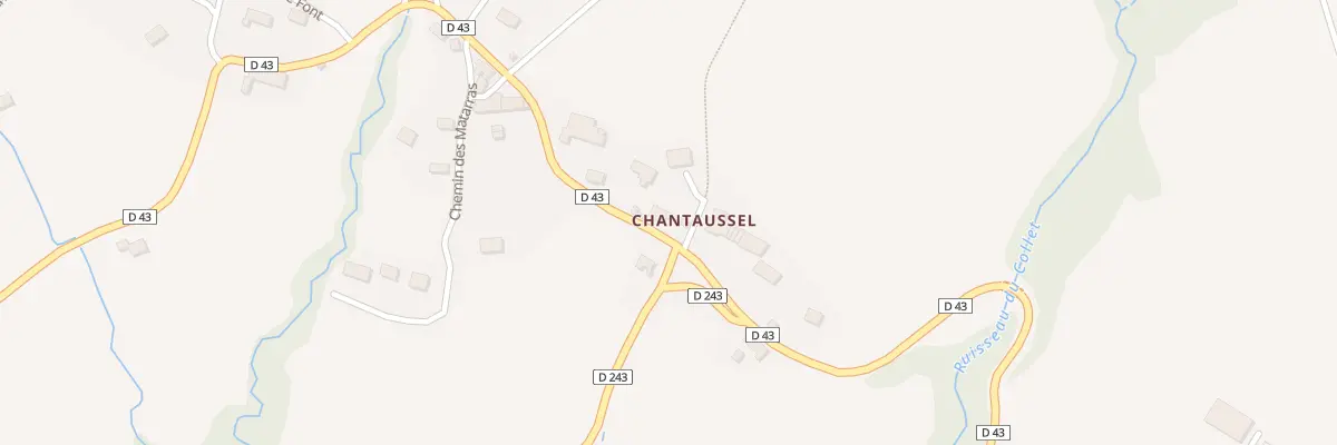 Plan du 5096 Chantaussel à Saint-Julien-en-Champsaur