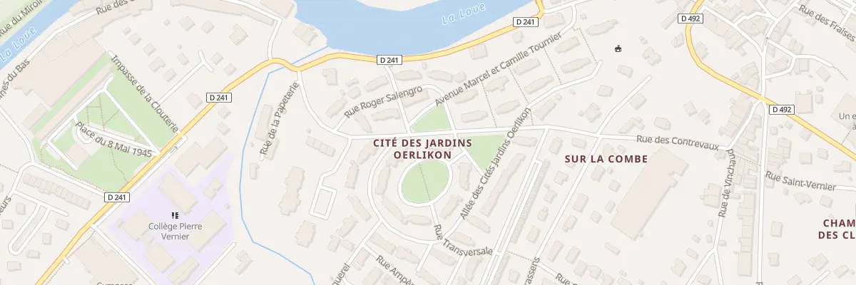 Plan du 7 Rue de Verdun à Ornans