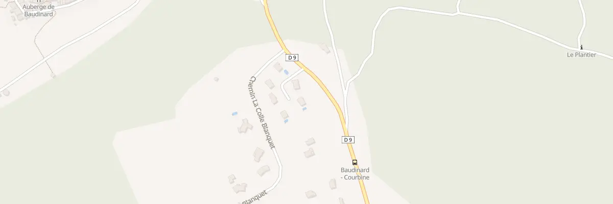 Plan du 412 Rte d’Aups à Baudinard-sur-Verdon