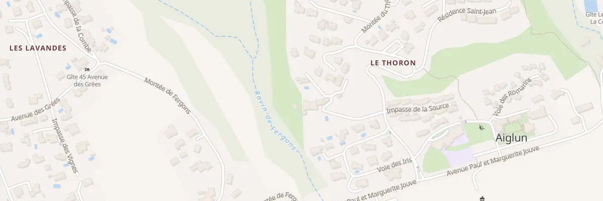 Plan du 5 Imp des Figuiers à Aiglun