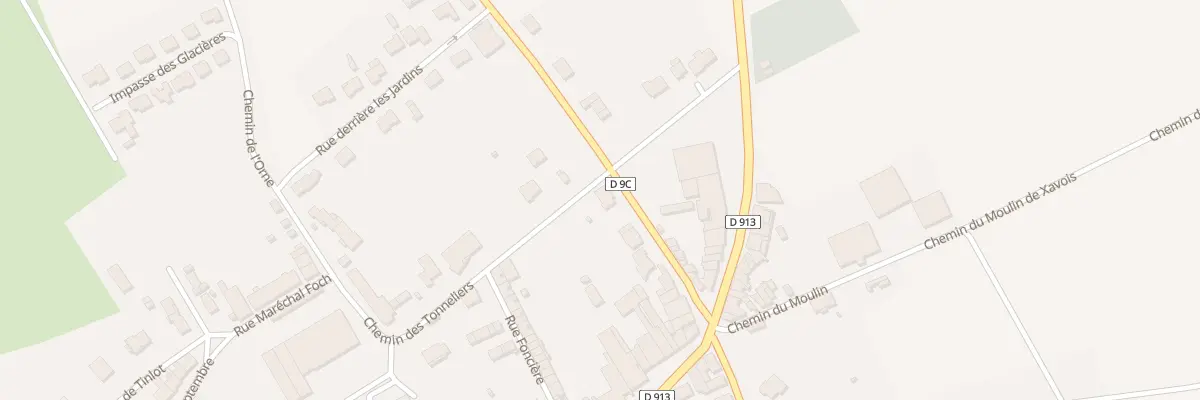 Plan du 13 Rue de la Gare à Tantonville
