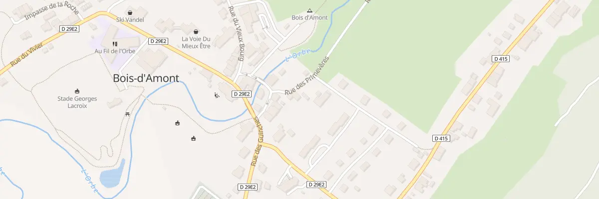 Plan du 24 Rue des Primevères à Bois-d’Amont