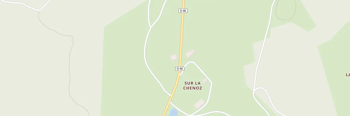 Plan du 4 Sur la Chenoz à Chaux-Neuve