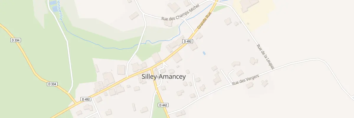 Plan du 18 Grande Rue à Silley-Amancey