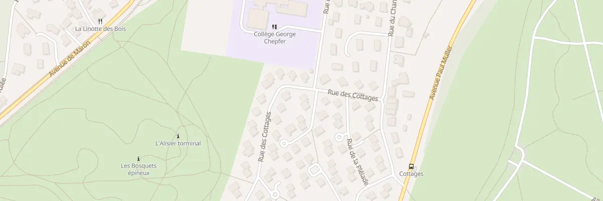 Plan du 2 All Jean Antoine Baif à Villers-lès-Nancy
