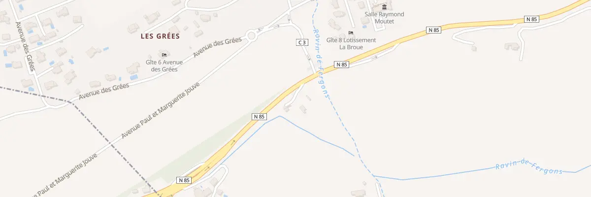 Plan du 7087 Font Lebre à Aiglun