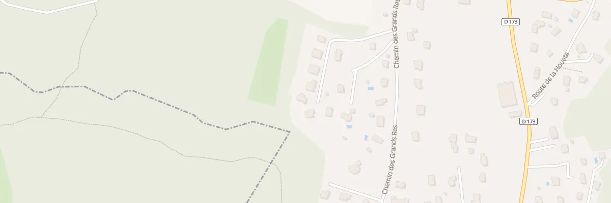 Plan du 396 Che des Grands Res à Fillière