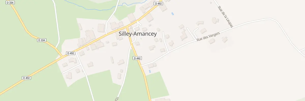 Plan du 3 Rue des Vergers à Silley-Amancey