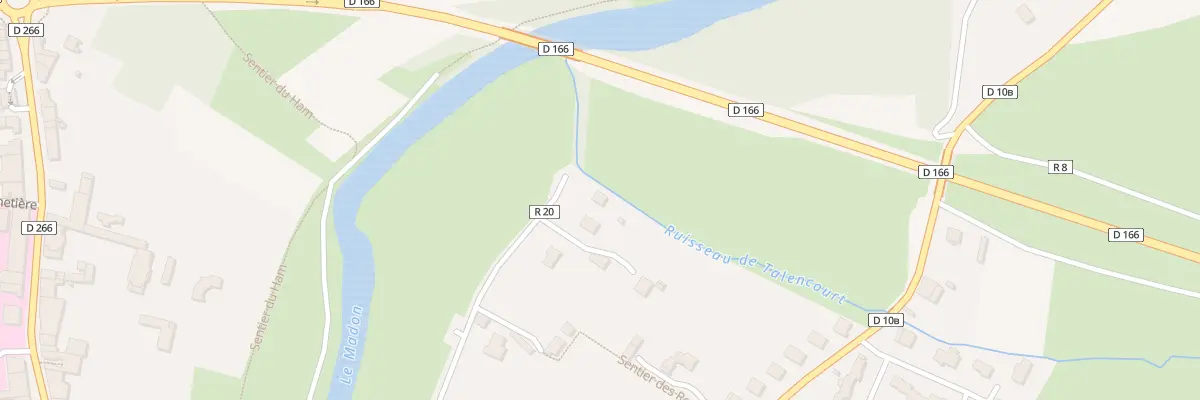 Plan du 466 Rue du Breuil à Mirecourt
