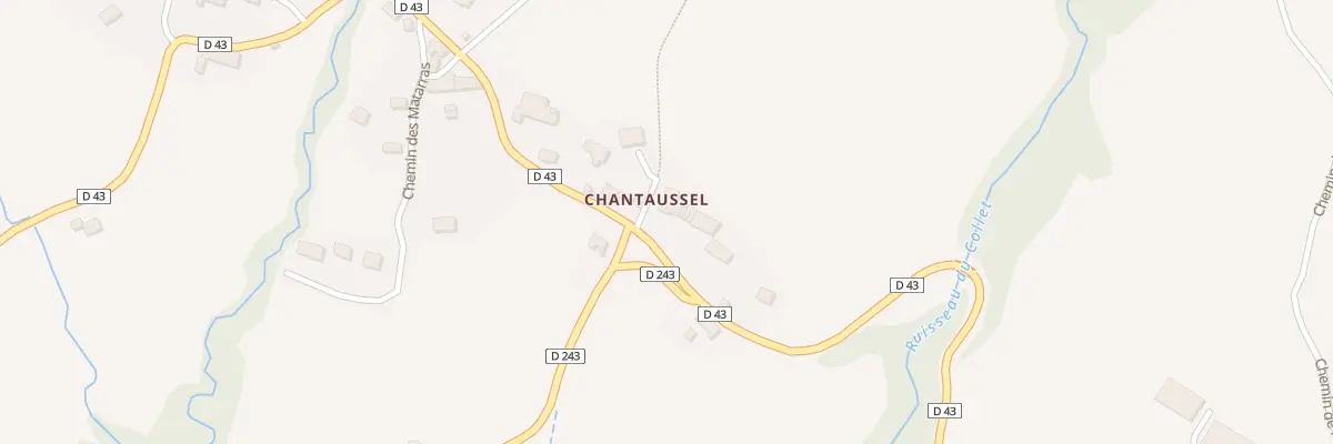 Plan du 5276 Chantaussel à Saint-Julien-en-Champsaur