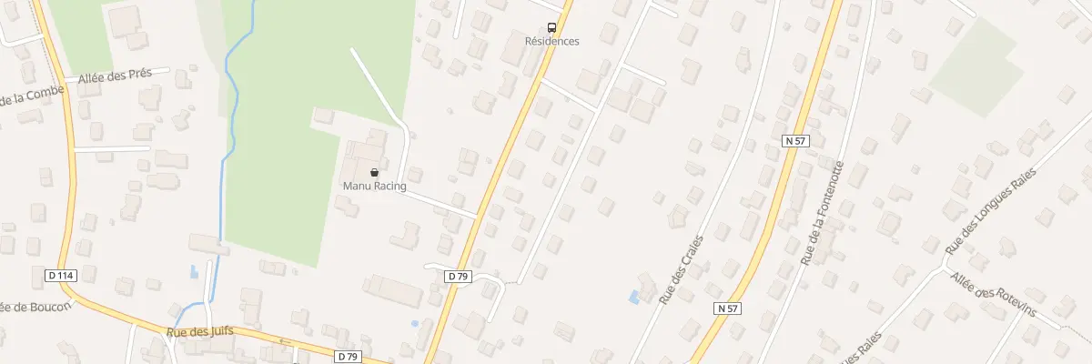 Plan du 6 Rue Charles Pique à Échenoz-la-Méline