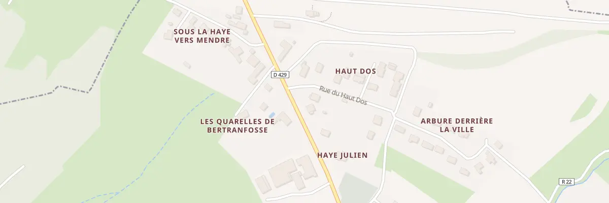 Plan du 12 Rue de la Gare à Hymont