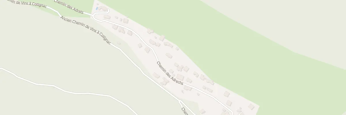 Plan du 5411 Les Adrech à Vins-sur-Caramy