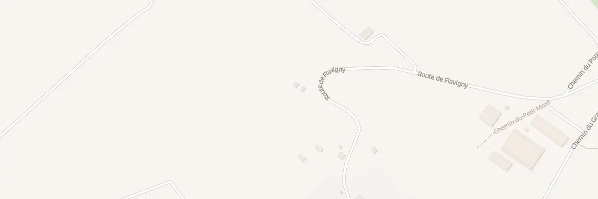 Plan du 5023 Sen de Retaillon à Pulligny