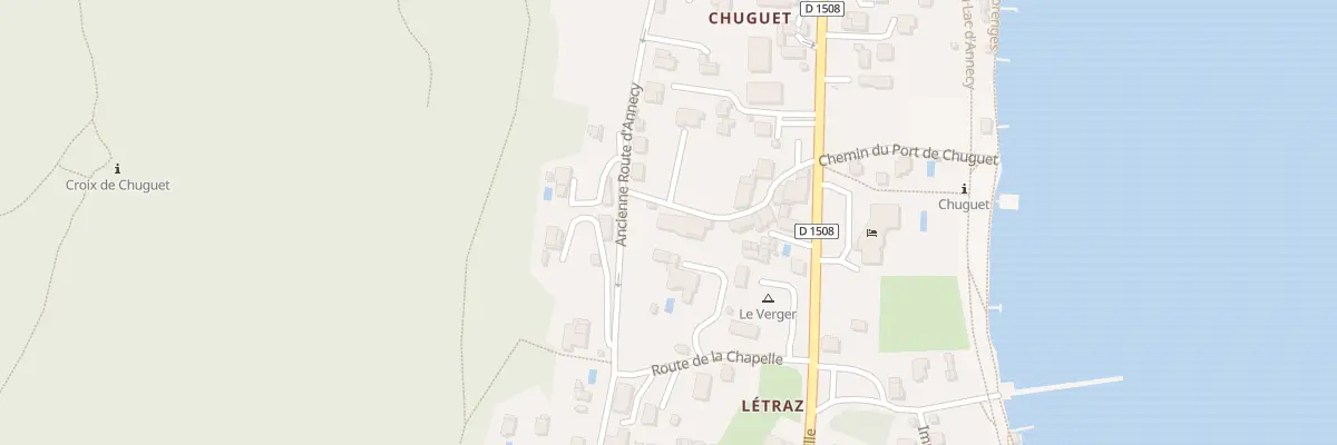 Plan du 115 Che de Chuguet à Sevrier