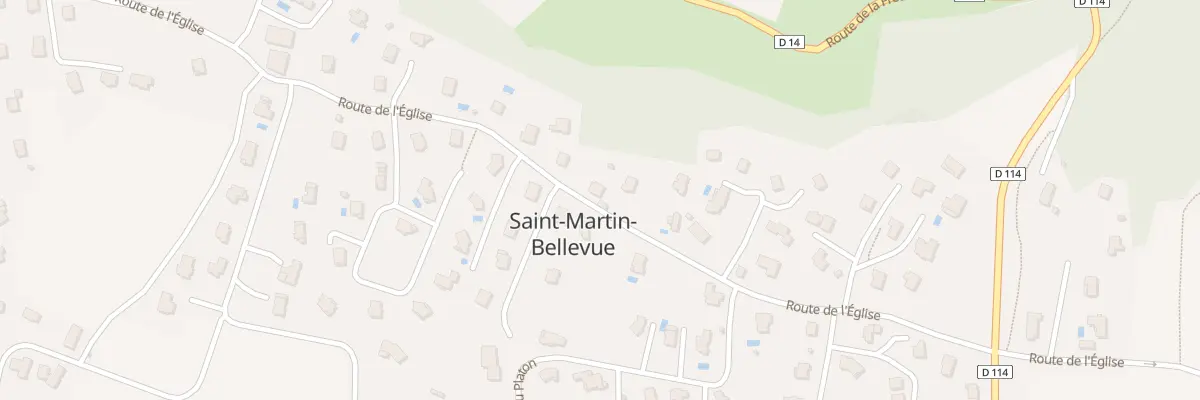 Plan du 643 Rte de l’Église à Fillière