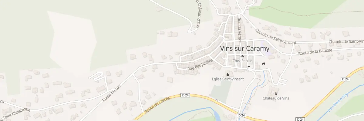Plan du 32 Gr Grand Rue à Vins-sur-Caramy