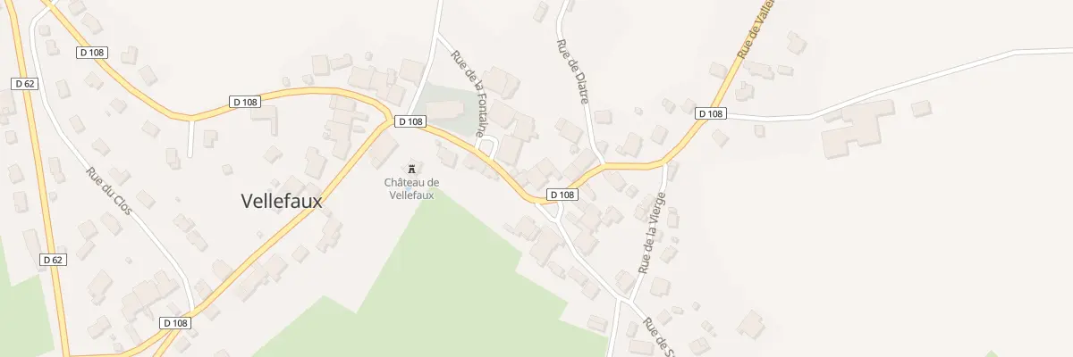 Plan du 5 Rue de Vallerois à Vellefaux