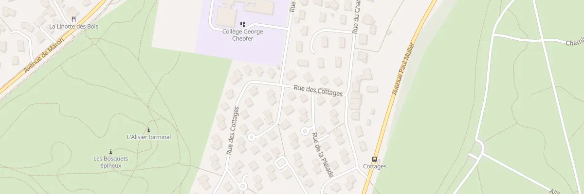 Plan du 3 Rue des Cottages à Villers-lès-Nancy