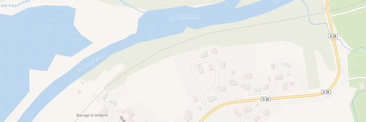 Plan du 14 Pre Patret à Mersuay