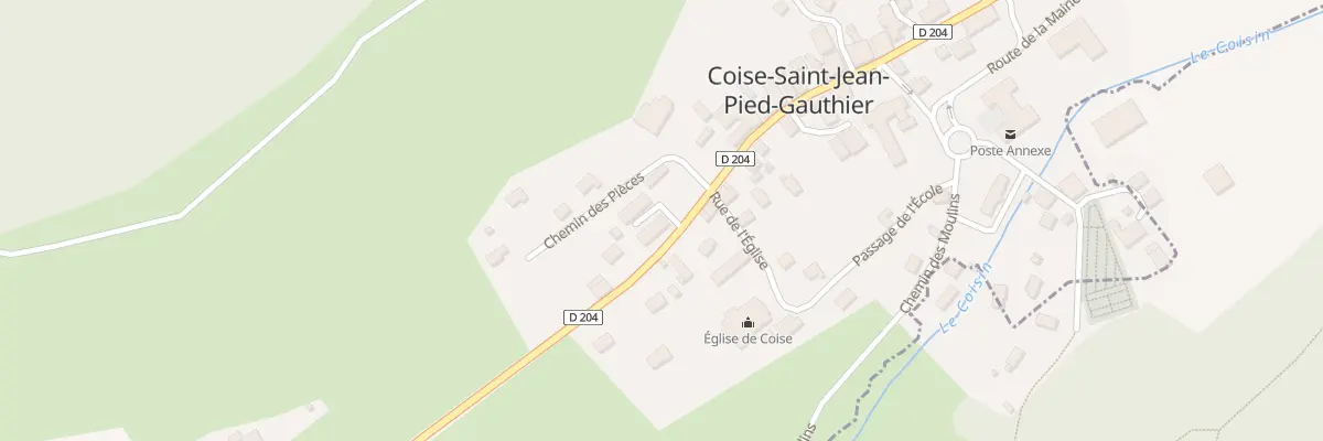 Plan du 33 Imp des Asters à Coise-Saint-Jean-Pied-Gauthier