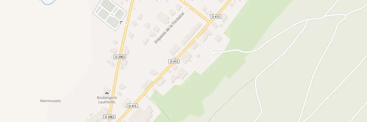 Plan du 2416 Rue de Franche-Comté à Bois-d’Amont