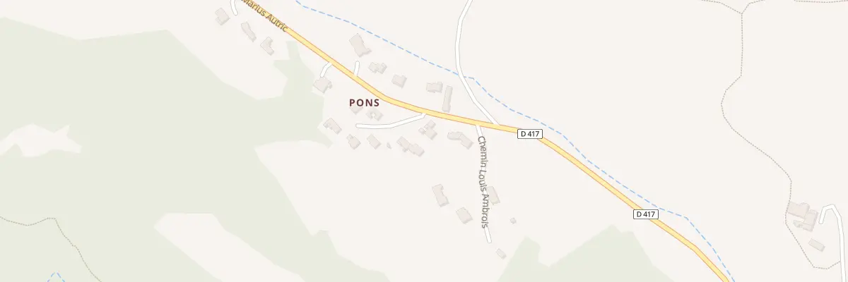 Plan du 3 Imp du Vallon à Aiglun