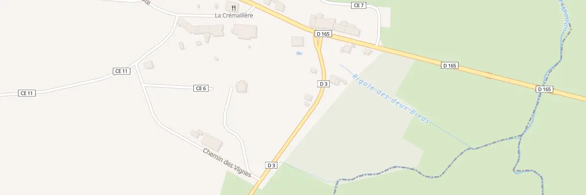 Plan du 112 Rte de Lerrain à Bainville-aux-Saules