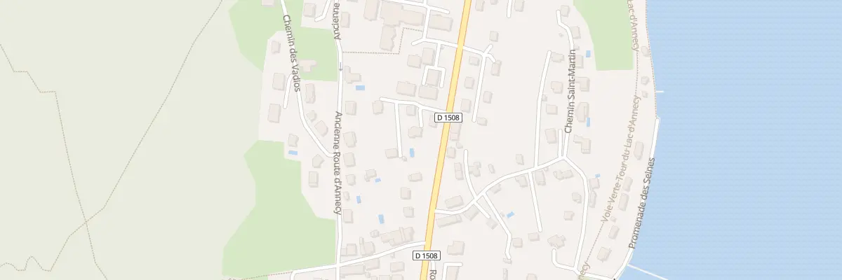 Plan du 1320 Rte d’Albertville à Sevrier