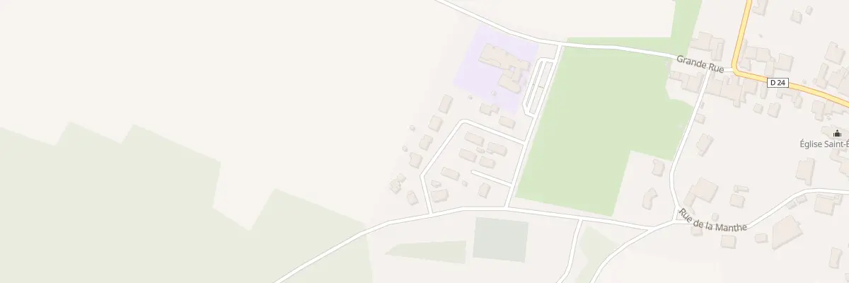 Plan du 10 Rue En Belombre à Authoison