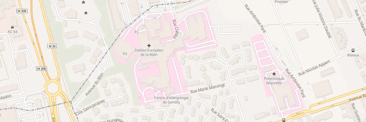 Plan du 24 Rue Hélène Boucher à Nancy