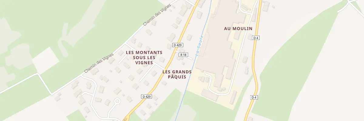 Plan du 19 Rte de Vittel à Hymont