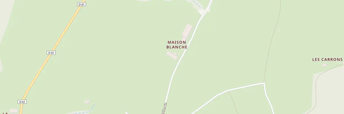 Plan du 1049 Rte des Villards à Bellecombe-en-Bauges