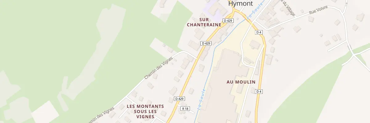 Plan du 12 Rte de Vittel à Hymont