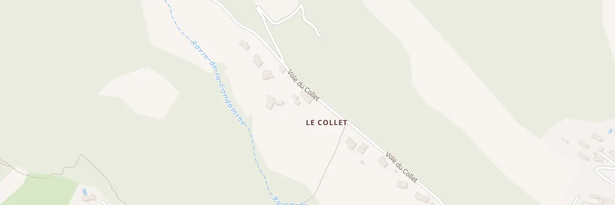 Plan du 1049 Voie du Collet à Aiglun