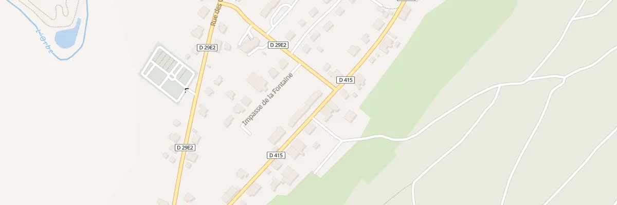 Plan du 2455 Rue de Franche-Comté à Bois-d’Amont