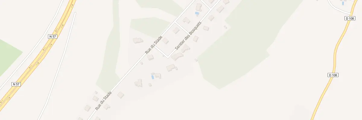 Plan du 4 Sentier des Bosquets à Vellefaux