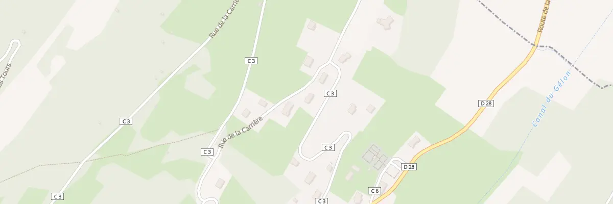 Plan du 5161 La Carriere à Villard-Sallet