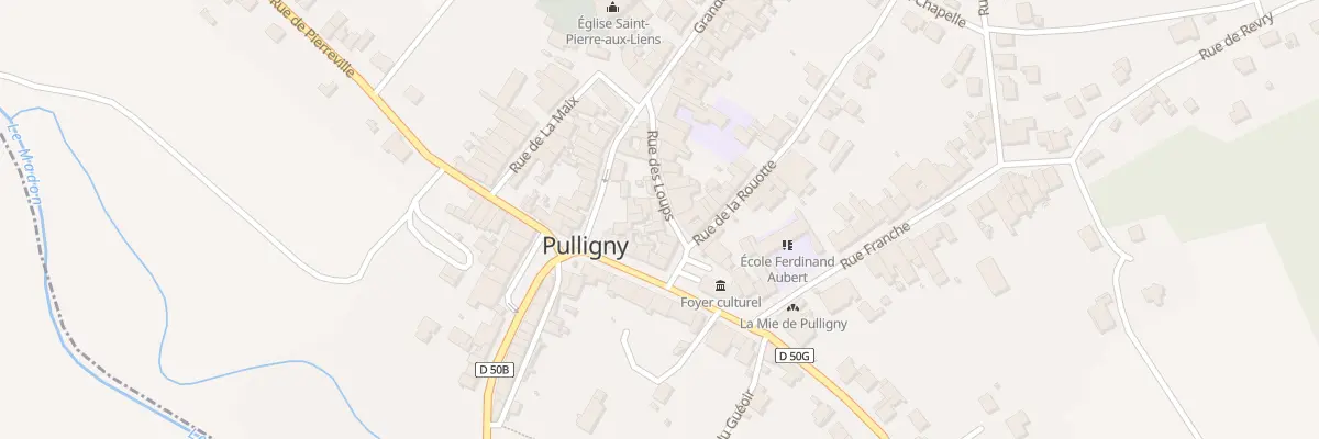 Plan du 8 Rue des Loups à Pulligny