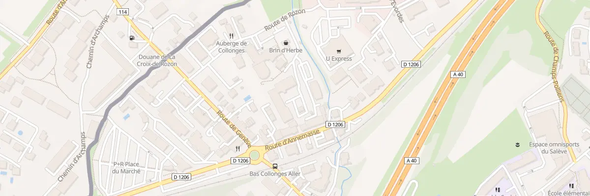 Plan du 105 Imp Sous le Clos à Collonges-sous-Salève