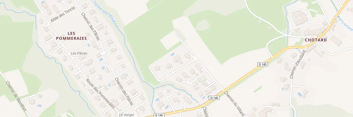 Plan du 119 Che des Grands Champs à Archamps