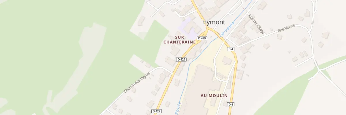 Plan du 6 Rte de Vittel à Hymont