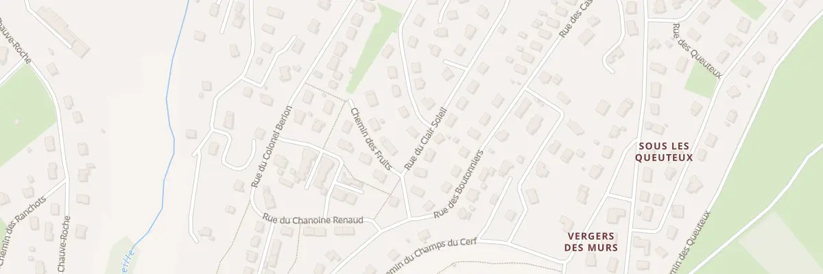 Plan du 18 Rue du Clair Soleil à Ornans
